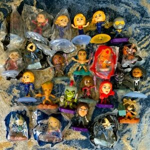 McDonald’s marvel mcu movies figure toys new black panther scarlet witch hulk +